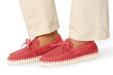 	Ilse Jacobsen Tulip Sailor Shoe damesko i  Baked Apple 