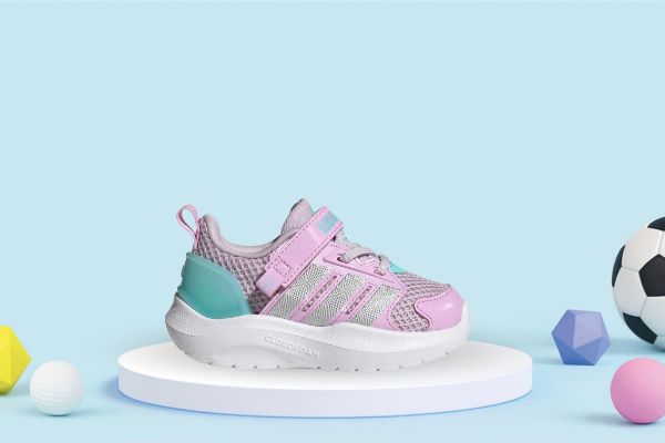 Bilde av adidas lightorama blinkesko - toddler (rosa)