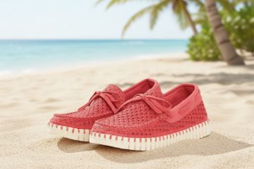 	Ilse Jacobsen Tulip Sailor Shoe damesko i  Baked Apple 