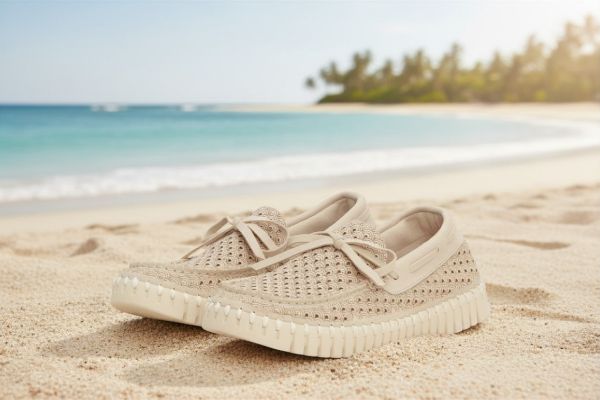 Ilse Jacobsen Tulip Sailor Shoe damesko i Kit Pearled