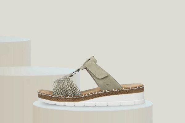 Rieker sli-in sandal til dame V1243-52