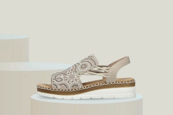Rieker sandal dame ginger V1246-62