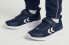 Hummel ACTUS TR BREATHER JR junior sneakers i marineblå Black Iris med borrelås og elastiske lisser