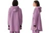 Bilde av blæst bergen poncho - Dame (violet)