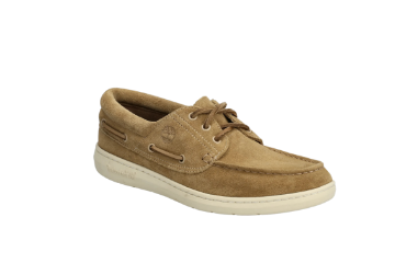 Timberland Portofino Pier Boat Shoe herresko i medium beige semsket skinn