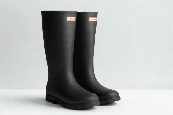hunter downpour tall insulated svart