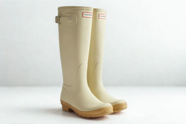 Bilde av hunter original tall boot - Dame (beige)