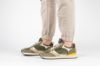 GAP Run Spirit City sneakers til herre i oliven med sporty design og komfortabel hvit såle.