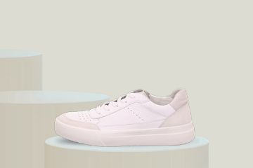 Legero Mondo sneakers til herre i hvitt skinn med bred H-lest og komfortabel lett såle