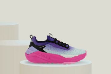 EXTR4 Kaizen XL 2.04 damesneakers i violett og turkis med sporty design, pustende overdel og ekstra støtdempende såle.