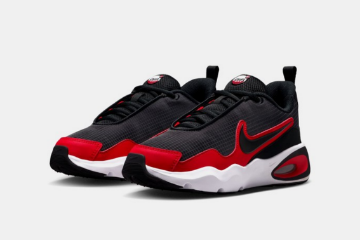Bilde av NIKE AIR NOVA - junior (grå/rød)
