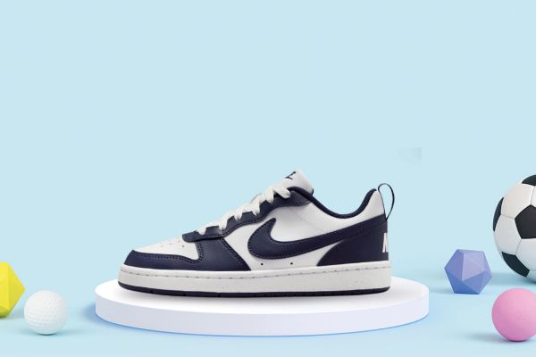 Bilde av NIKE COURT - junior (blå/hvit)