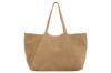 BTF CPH Suede Shopper 180081 Ivory i mykt semsket skinn med romslig design og lange skulderstropper.