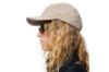 Blæst Hatlane Caps i beige, en vanntett og pustende caps med klassisk design og justerbar passform.