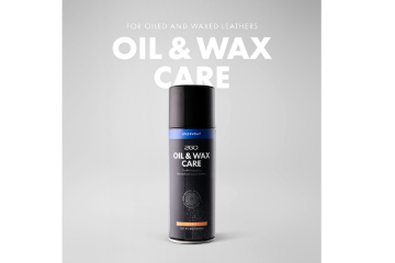 Oil & Wax Care pleiespray for oljet og vokset skinn som tilfører næring og holder læret mykt og elastisk.