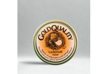 Gold Quality Læderfedt nøytralt skinnfett for pleie og beskyttelse av sko, vesker, møbler og andre skinnprodukter.