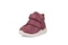 ECCO BIOM 2.2 Infant Velcro Boot burgunder vanntett førstegangssko til de minste barna med doble borrelåser.