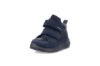ECCO BIOM 2.2 Infant Velcro Boot blå vanntett ankelhøy barnesko til de minste barna med doble borrelåser.