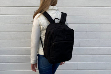 North Pioneer Backpack Flight i svart