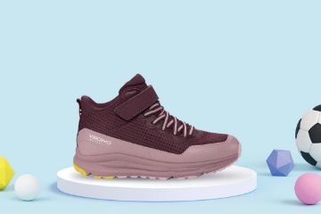 Bilde av viking flow mid wp - Junior (burgunder)