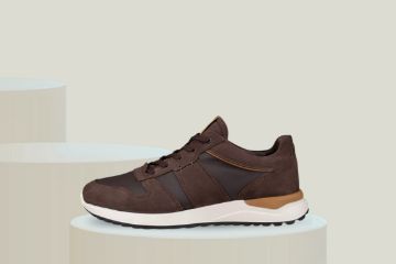 Bilde av ECCO ASTIR NEO LEATHER TRAINER - Herre (brun)