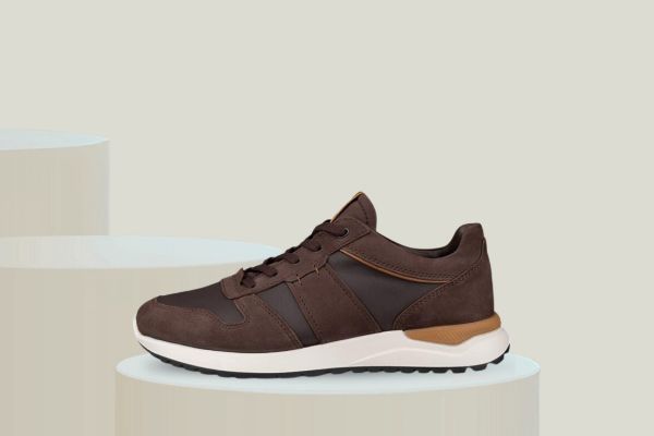 Bilde av ECCO ASTIR NEO LEATHER TRAINER - Herre (brun)