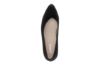 Gabor svarte pumps i semsket skinn med 45 mm blokkhæl og klassisk design.