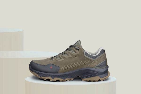 Bilde av ECCO RECEPTOR XP M WP LEA SHOE - Herre (oliven)