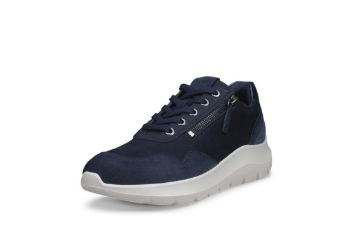 Bilde av ECCO VALERIE SIDE ZIP SNEAKER - Dame (blå)