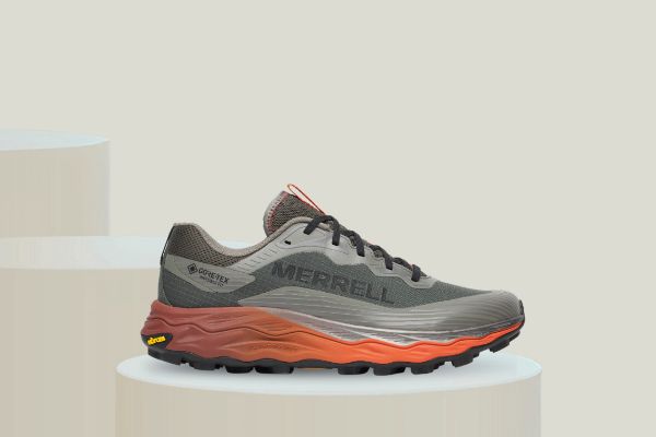 Merrell Agility Peak 6 GTX terrengløpesko til herre i Beluga med GORE-TEX og Vibram Megagrip yttersåle
