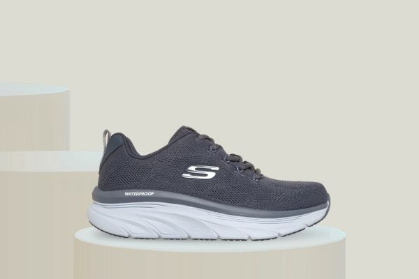 Bilde av SKECHERS WATERPROOF RELAXED FIT - Dame (grå)