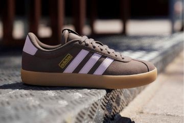 Adidas VL Court 3.0 brun sneakers til dame i skinn