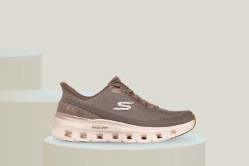 Skechers Slip-ins Arch Fit Glide-Step Pro Golden Pace brun damesko med fotbuestøtte