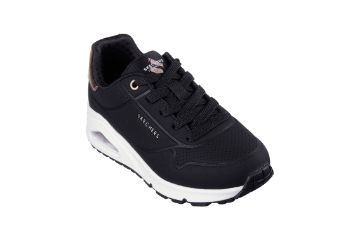 Skechers Uno Gen1 svart sneaker til junior med Skech-Air og Air-Cooled Memory Foam