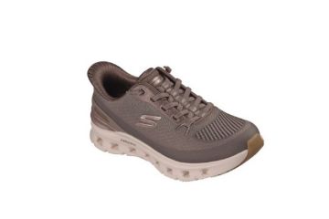 Skechers Slip-ins Arch Fit Glide-Step Pro Golden Pace brun damesko med fotbuestøtte