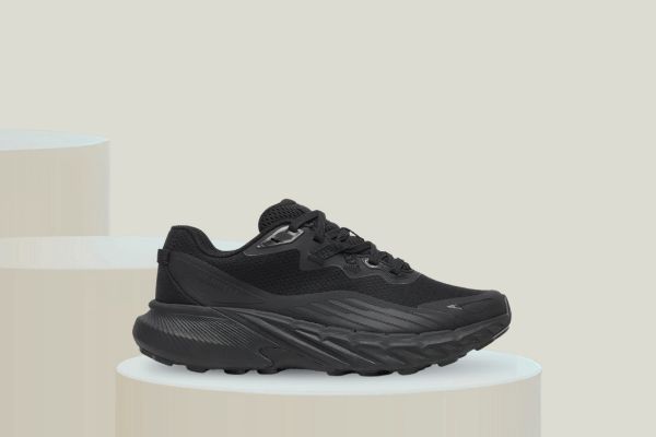 Sort Merrell Agility Trail GTX vanntett terrengløpesko til dame