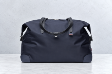 Mørk blå SWIMS 48H Holdall weekendbag med skinnhåndtak til dame og herre