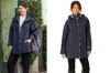 Ilse Jacobsen Rain Jacket Dark Indigo mørkeblå vanntett regnjakke til dame