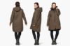 Ilse Jacobsen RAIN128 Wren brun softshell regnjakke til dame