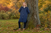 Ilse Jacobsen QUILT COAT Dark Indigo mørk blå quiltet kåpe til dame