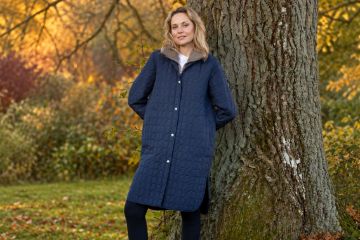 Bilde av ilse jacobsen QUILT COAT - Dame (blå)