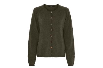 btf alice cardigan til dame i army green