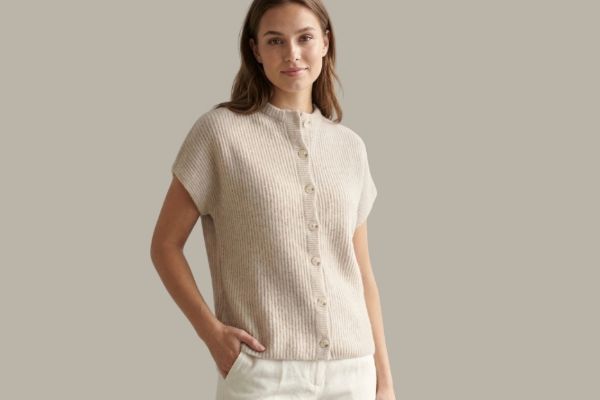 Bilde av btf eleanor cardigan - Dame (beige)