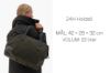 Svart SWIMS 24H Holdall weekendbag