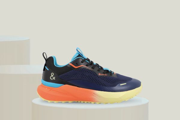 EXTR4 Kaizen GTX 1.19 blå vanntett sneaker til herre med GORE-TEX Invisible Fit