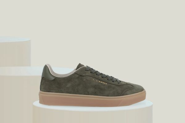 EXTR4 Slam Clubber GTX 1.01 grønn sneaker til herre i semsket skinn med GORE-TEX