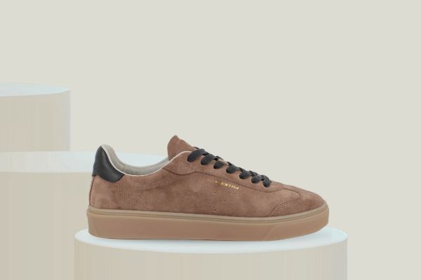 EXTR4 Slam Clubber GTX 1.01 brun sneaker til herre i semsket skinn med GORE-TEX og Vibram-såle