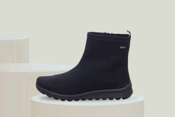 Ara Toronto 12-40412-01 svart GORE-TEX skolett til dame med varmt fôr, H-vidde