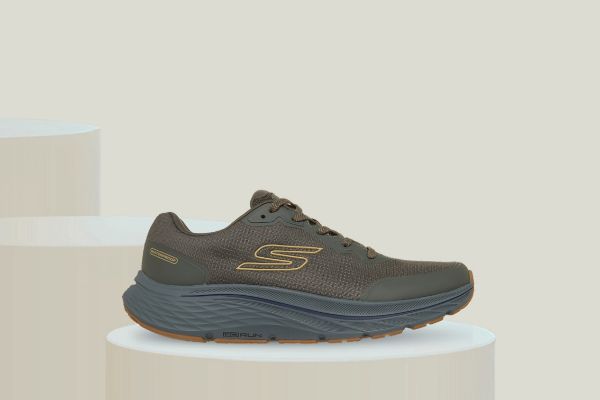 Skechers GO RUN Consistent 3 Streamhaven Waterproof olivengrønn vanntett herresko
