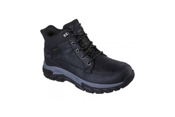 Skechers Respected 2.0 Orson svart vanntett ekstra bred Slip-ins skolett til herre